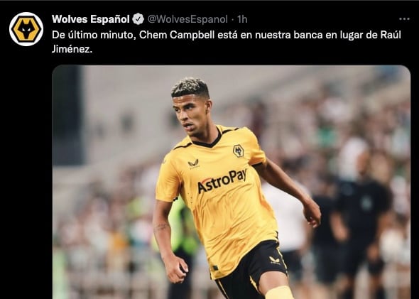 Raúl Jiménez lesión