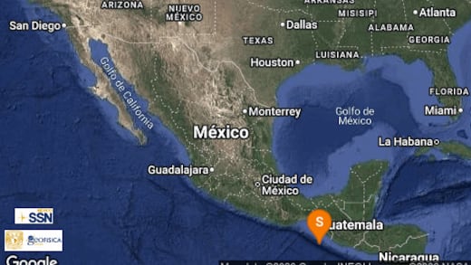 Sismo hoy: temblor en Ciudad Hidalgo, Chiapas; magnitud 4.2