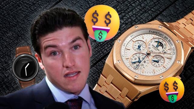 Samuel García presume costoso reloj Audemars Piguet y este sería su increíble precio
