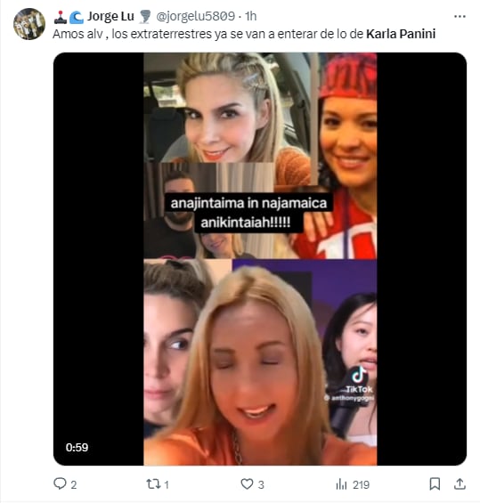 Memes pidiendo a Mafe Walker que traduzca al alienígena chisme de Karla Panini