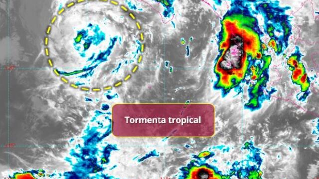Tormenta tropical Mario 16 de septiembre 2025