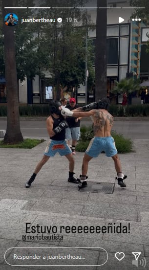 Mario Bautista y Juan Bertheau