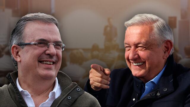 AMLO está contento con la decisión de Marcelo Ebrard