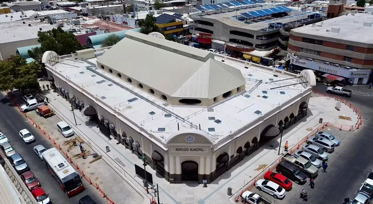 Alfonso Durazo rescata Mercado Municipal “José María Pino Suárez”