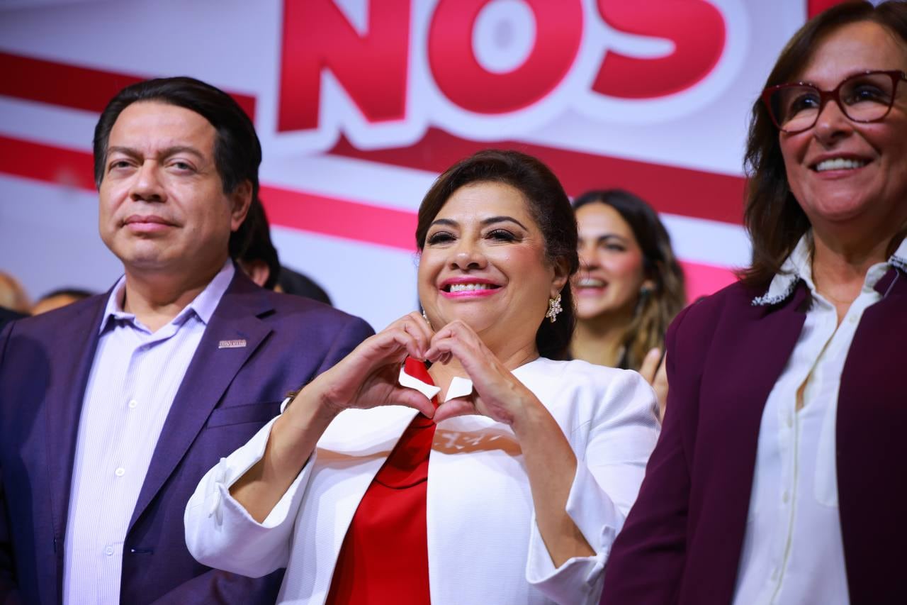 Clara Burgada fue seleccionada como pre candidata de Morena por el criterio de paridad de género propuesto por el INE para las elecciones 2024-