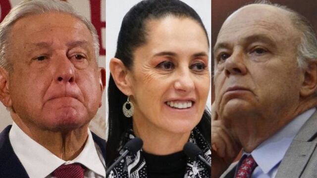 AMLO, Claudia Sheinbaum, Enrique Krauze