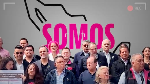 Somos México cambia de nombre, pero mantiene el polémico color rosa del INE