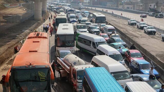 (Imagen ilustrativa) Autopista México-Puebla