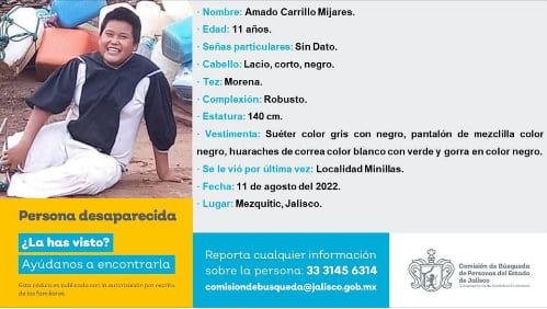 9 wixaritari desaparecieron en Minillas, Mezquitic, Jalisco; un niño entre ellos