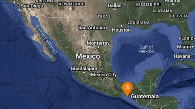 Sismo de magnitud 4.8 sacude a Tonala, Chiapas