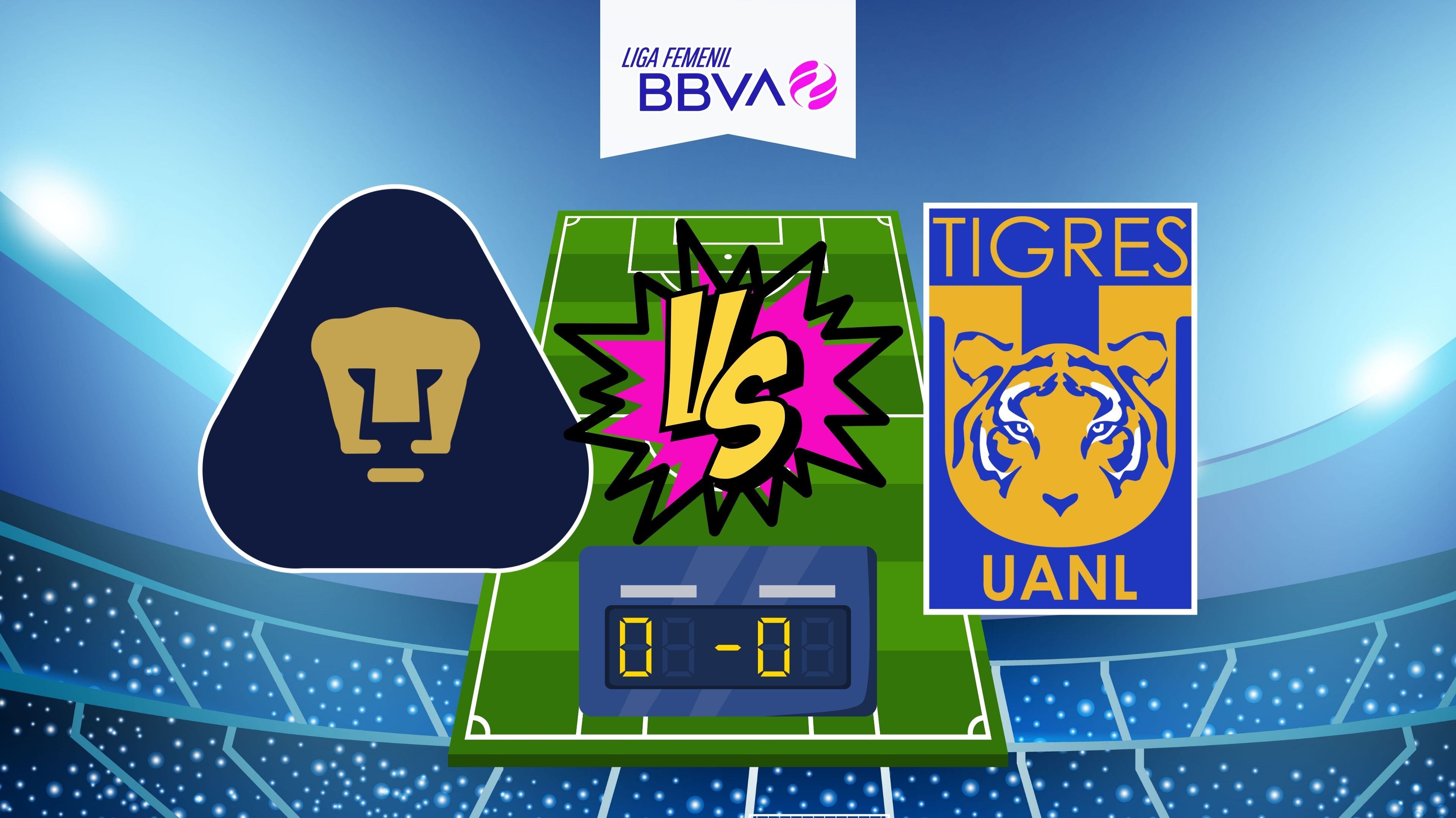 Pumas vs Tigres: Pronóstico y posibles alineaciones del partido de la Liga Femenil BBVA
