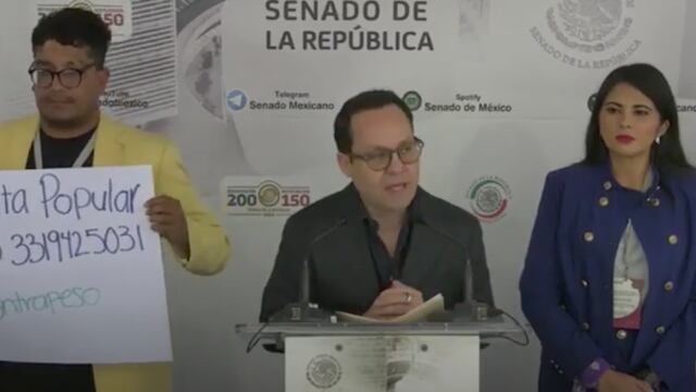 Clemente Castañeda respaldó a jóvenes que piden consulta de la reforma judicial