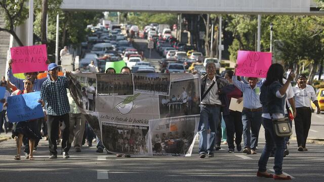 Marcha en Tabasco contra el gasolinazo