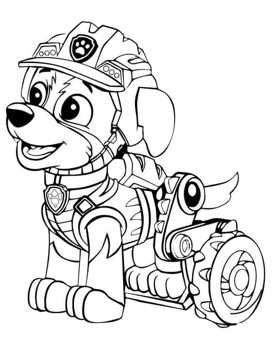 Dibujos de los nuevos cachorros de Paw Patrol