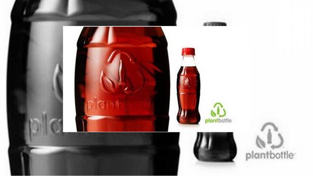 Coca Cola lanza botella hecha con caña de azúcar