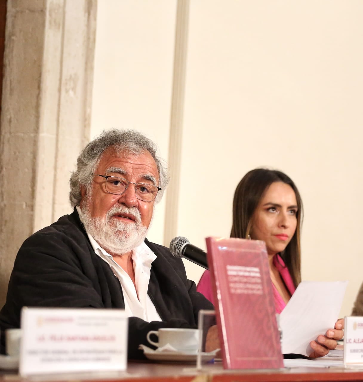 Alejandro Encinas en la presentación del diagnóstico sobre tortura sexual