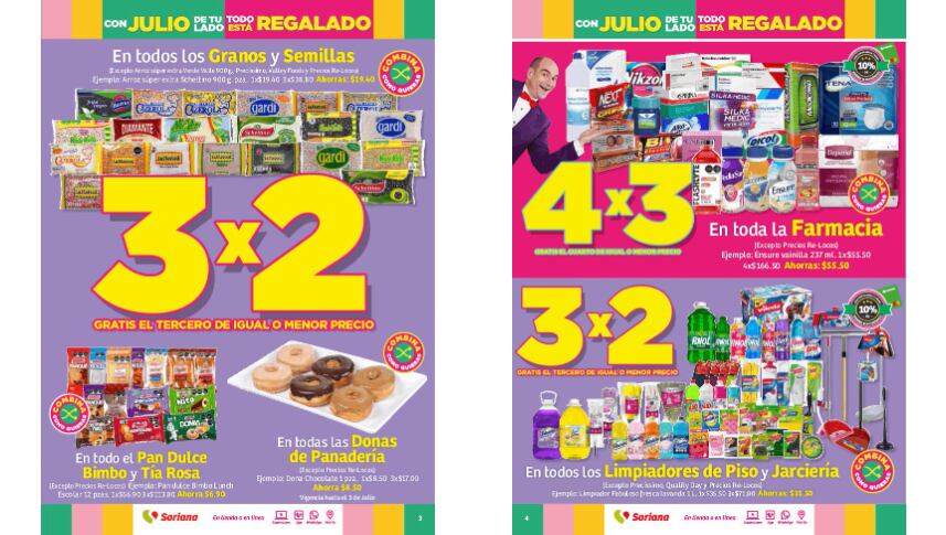 Julio Regalado Soriana 2023: Estas son las mejores ofertas hasta el 5 de julio