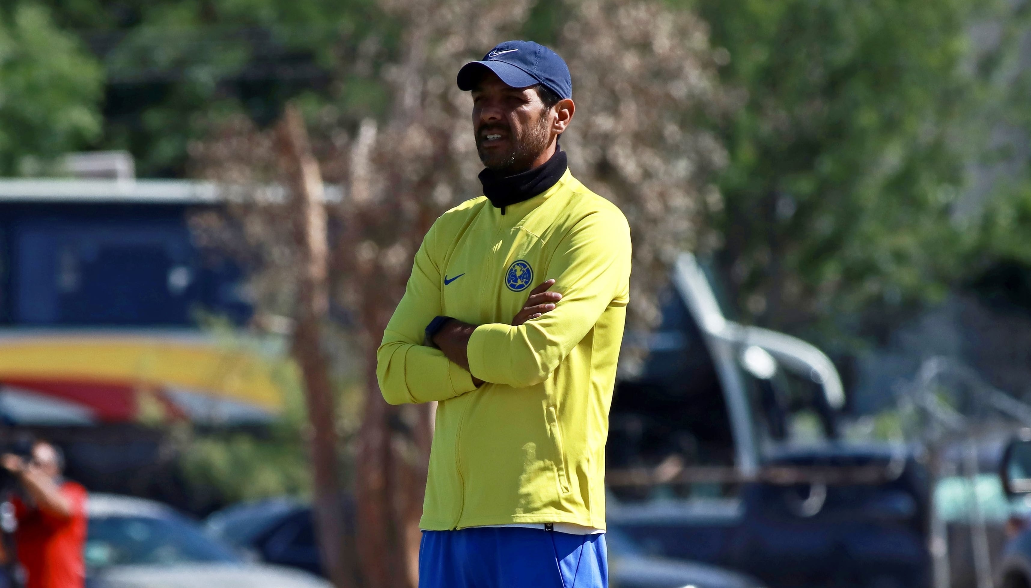 Diego Cervantes, entrenador del Club América Sub-20