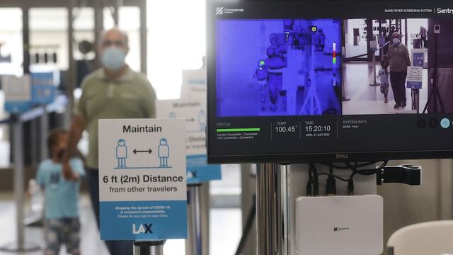 Aeropuerto en Los Ángeles