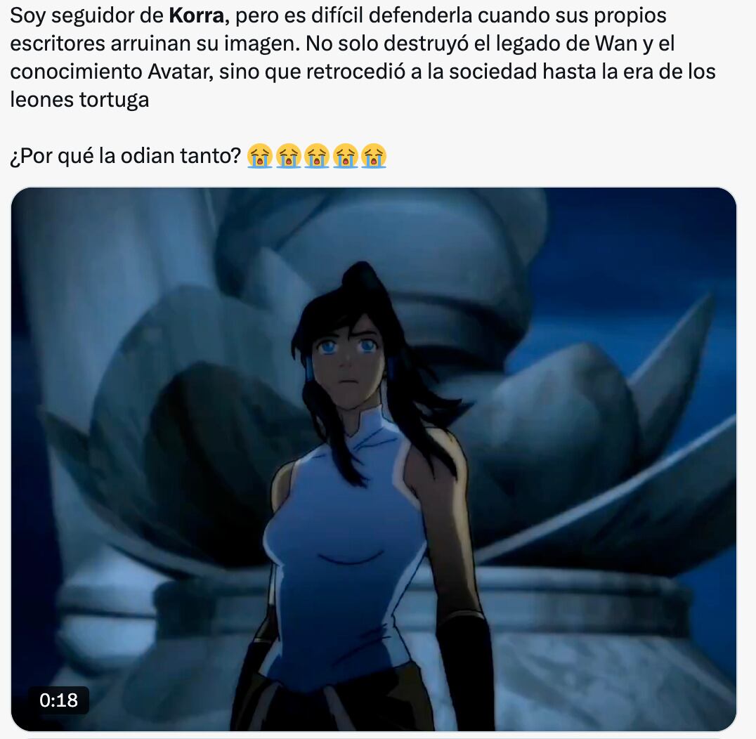 Anuncian Avatar: Seven Havens y le tiran hate a Korra