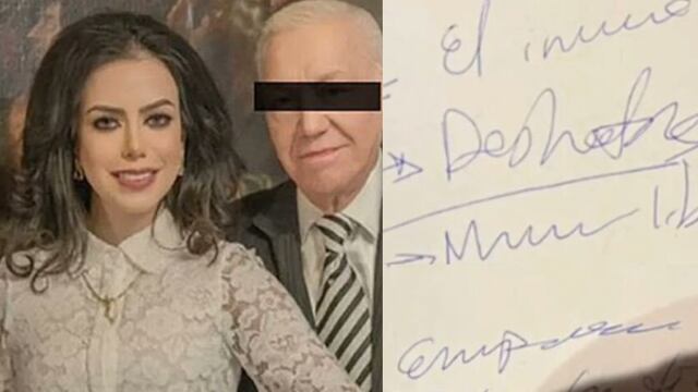 Maryfer Centeno cree que un hombre escribió en la hoja hallada en Suntury