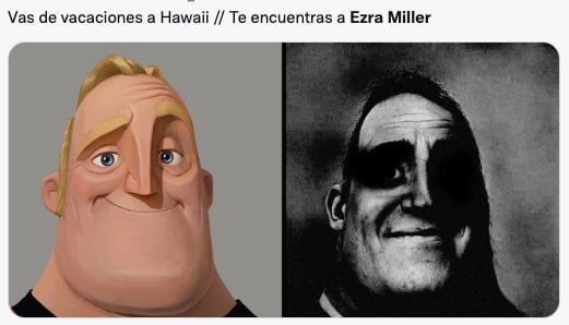 Memes de Ezra Miller y su segundo arresto