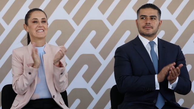 Claudia Sheinbaum y Omar García Harfuch.