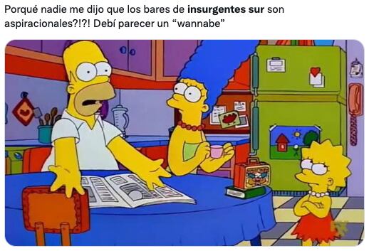 Memes sobre el antro tipo "Insurgentes Sur"