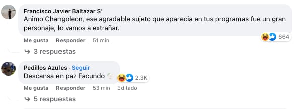 Vinculan a Facundo con la muerte de Changoleón