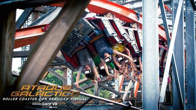 Ataque Galáctico de Six Flags México.