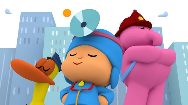 Pocoyó por el Día Internacional de los Bomberos