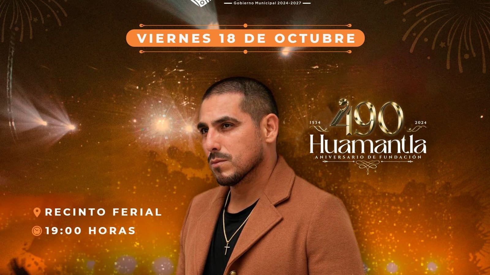 Espinoza Paz en Huamantla, Tlaxcala: Dónde, a qué hora y cómo entrar al concierto gratuito