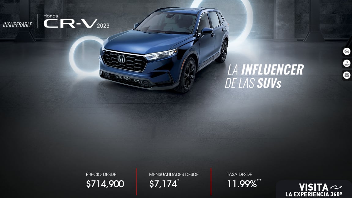 ESTE ES EL PRECIO DE LA NUEVA HONDA CR-V 2023