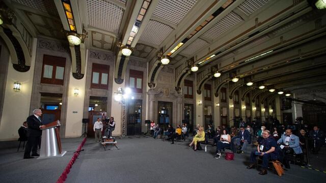 AMLO en conferencia de prensa