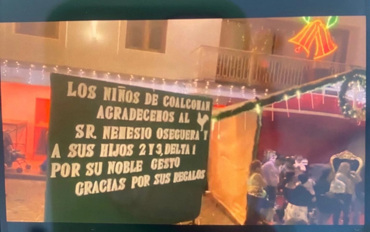Anabel Ávila Castrejón agradece al Mencho.