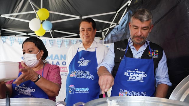 Tabe fortalece el programa Manos a la Olla con 55 comedores comunitarios en Miguel Hidalgo