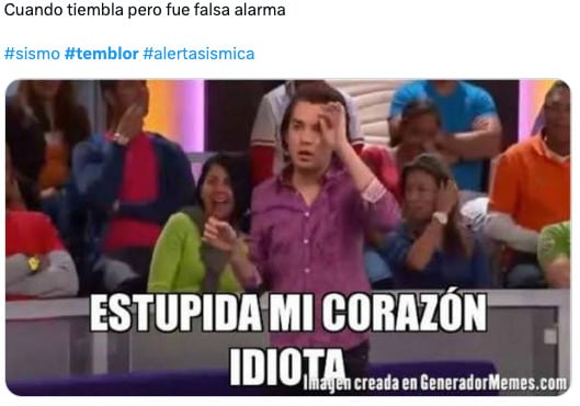 Memes de la Alerta Sísmica de este 2 de agosto