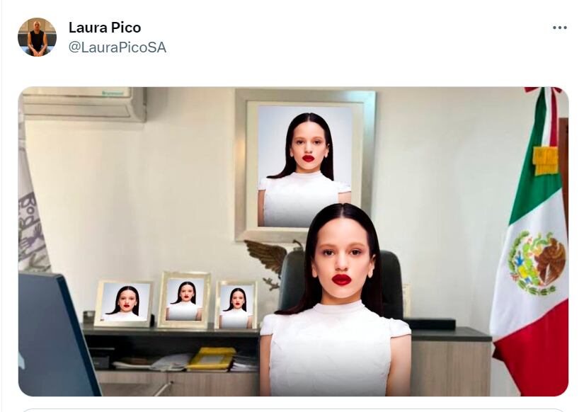 Memes del parecido entre Rosalía y Sandra Cuevas