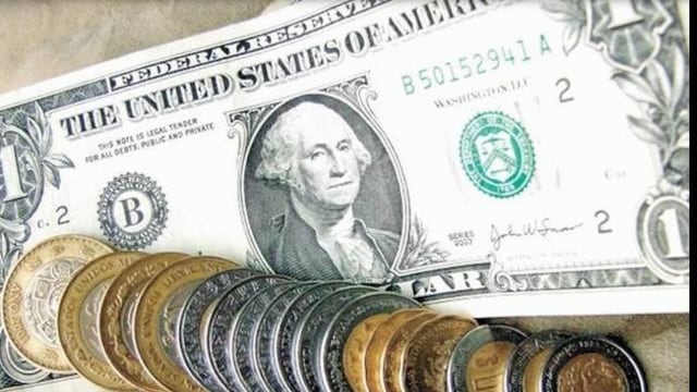 Tipo de cambio del peso frente al dólar