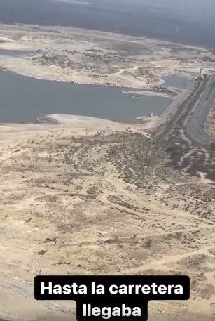 Presa Cerro Prieto después del Bronco