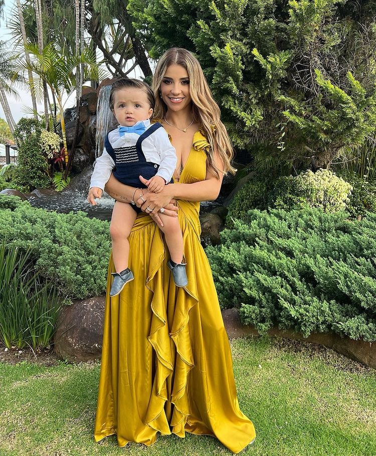 Ferka y su hijo Leonel.