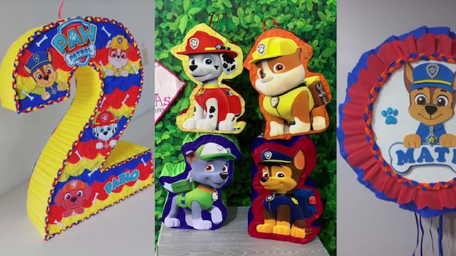 Piñatas de Paw Patrol