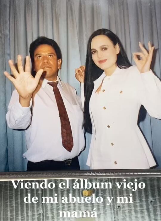 Encuentra a Maribel Guardia en el álbum de fotos de su mamá