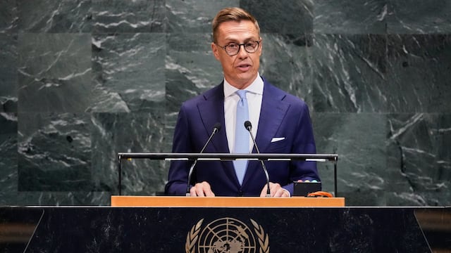 Alexander Stubb ante la ONU