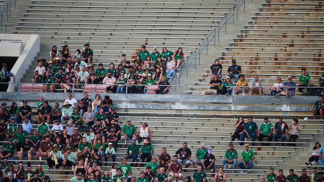 Floja entrada de aficionados en el México vs Nueva Zelanda.