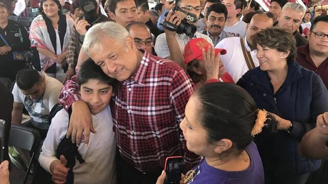 Andrés Manuel López Obrador. Frente cívico en EU.