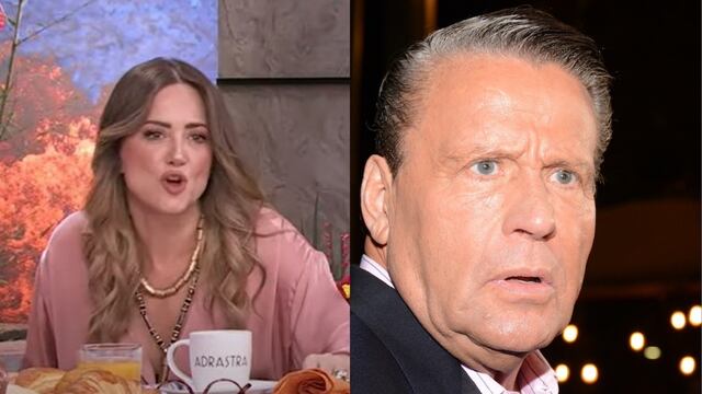 Andrea Legarreta y Alfredo Adame