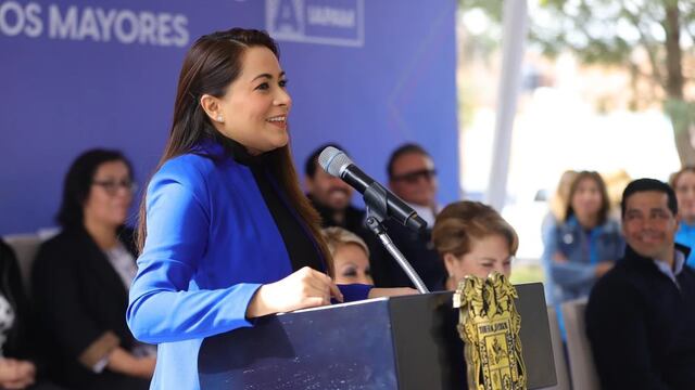 Tere Jiménez inaugura comedores en Aguascalientes