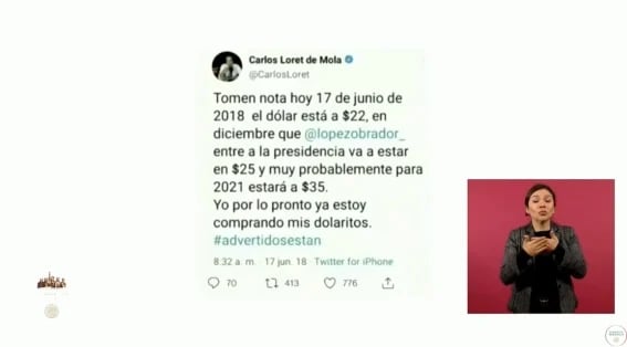 AMLO se burla de Chumel Torres y Carlos Loret de Mola