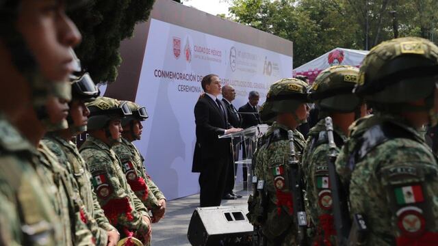 Javier López Casarín conmemora aniversario luctuoso del general Álvaro Obregón